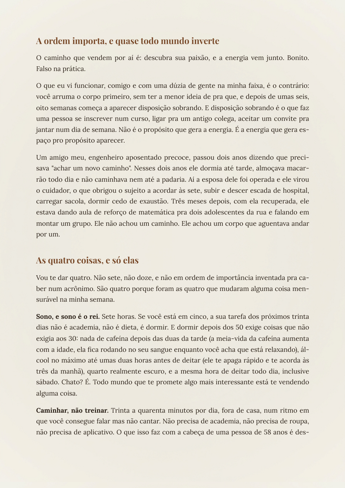 Página do livro